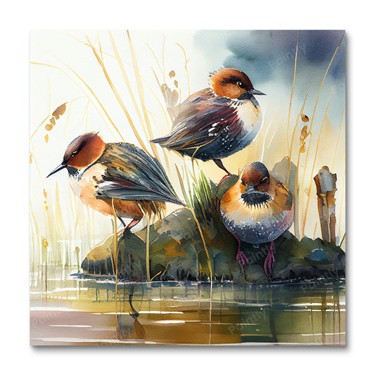 Birds by the River II (Diamond Painting)