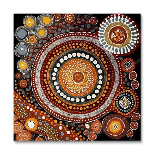 Aboriginal Design XI (Paint by Numbers)