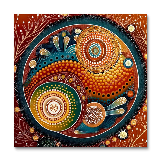Aboriginal Design XIII (Paint by Numbers)
