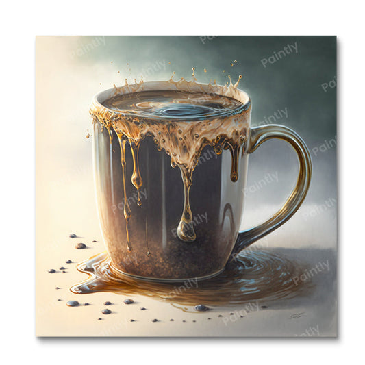 Mug of Coffee II (Paint by Numbers)