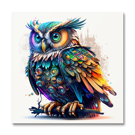 Futurism Owl (Diamond Painting)