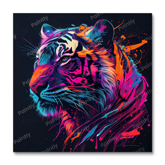 (B25) Neon Tiger