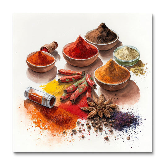 Spices I (Paint by Numbers)