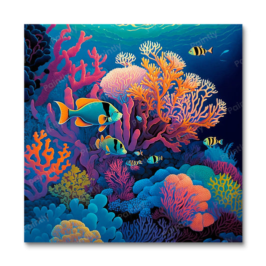 Great Barrier Reef Australia I (Paint by Numbers)