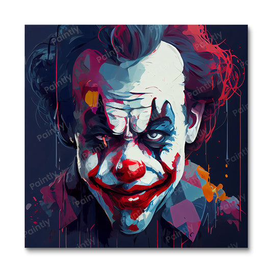 Scary Clown Heath (Paint by Numbers)