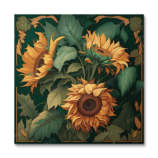 Sunflowers IV (Diamond Painting)