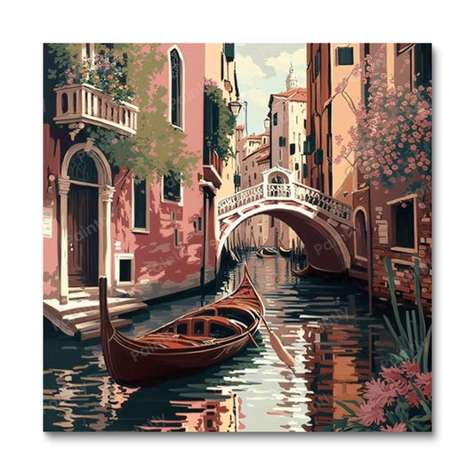 Venice Canal II (Paint by Numbers)
