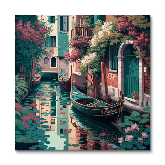Venice Canal IV (Paint by Numbers)