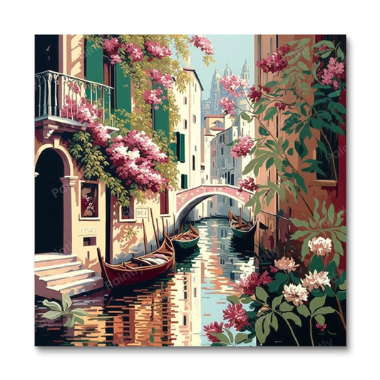 Venice Canal V (Paint by Numbers)