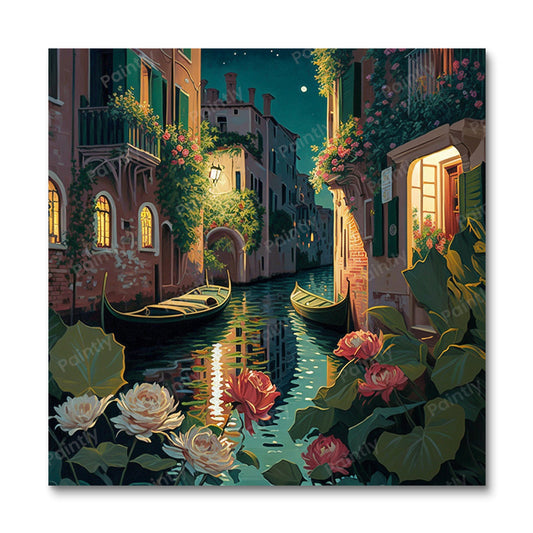 Venice Canal VI (Paint by Numbers)