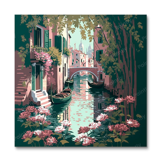 Venice Canal VII (Paint by Numbers)