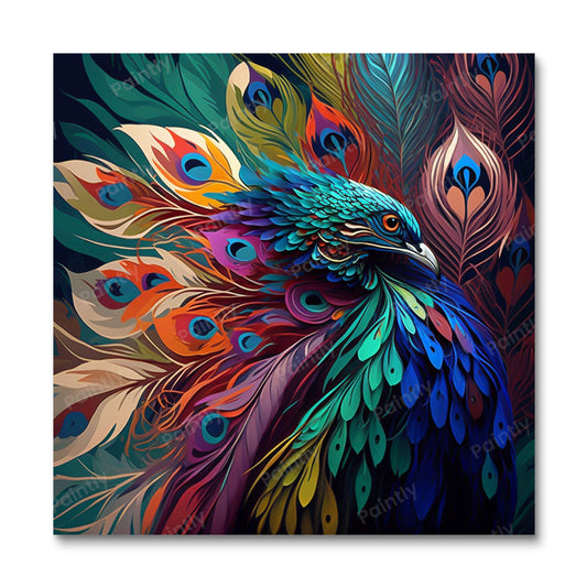 Peacock II (Paint by Numbers)