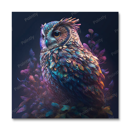 Owl I (Paint by Numbers)