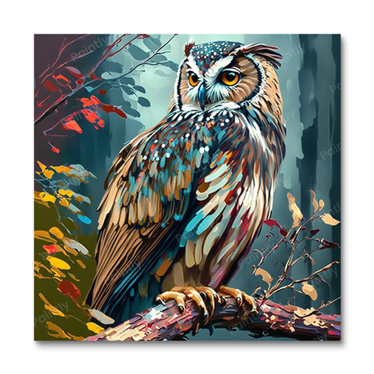 Owl IV (Paint by Numbers)
