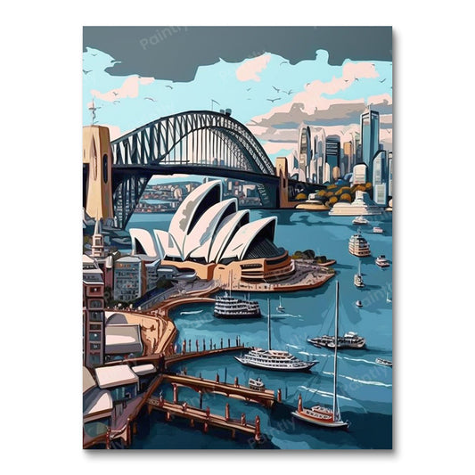 Sydney III (Paint by Numbers)