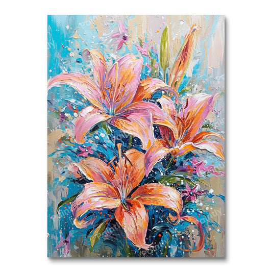 Lily Bouquet (Paint by Numbers)