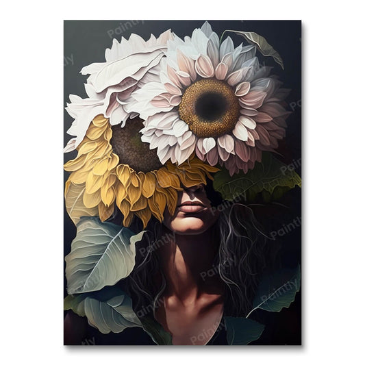 The Sunflower Muse (Paint by Numbers)