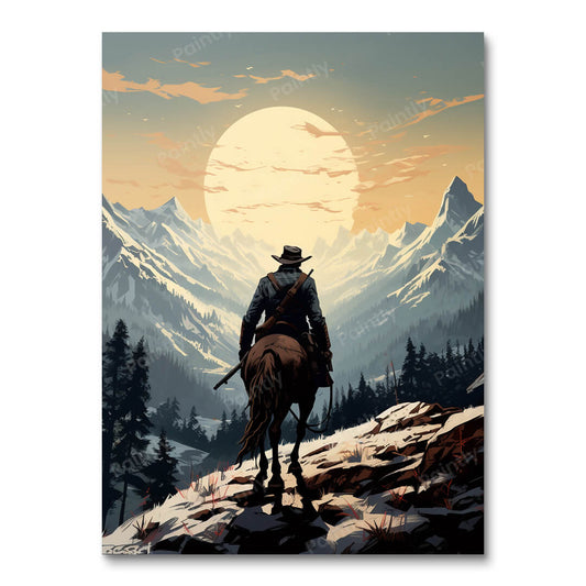 Red Dead Ride IV (Diamond Painting)