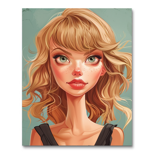 Taylor Swift II (Paint by Numbers)