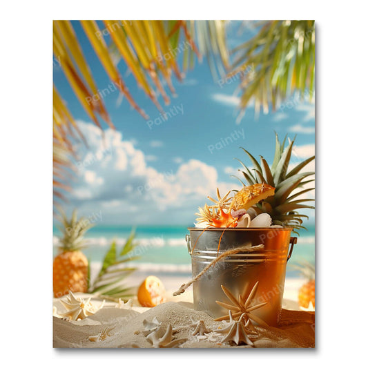 Tropical Cheers (Paint by Numbers)