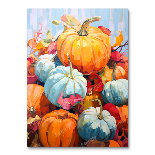 Whirlwind of Pumpkins (Paint by Numbers)