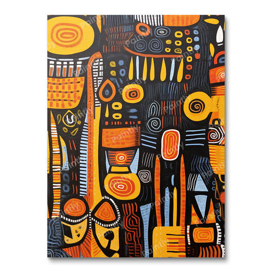 African Pattern Odyssey III (Paint by Numbers)