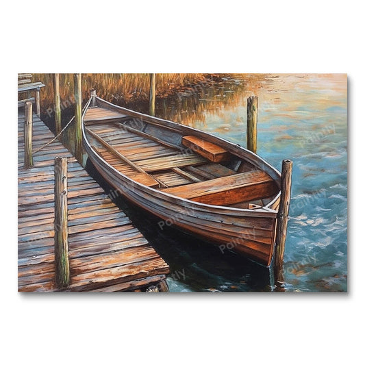 Rustic Boat Quarters (Diamond Painting)