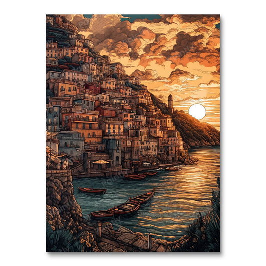 Amalfi Coast I (Diamond Painting)